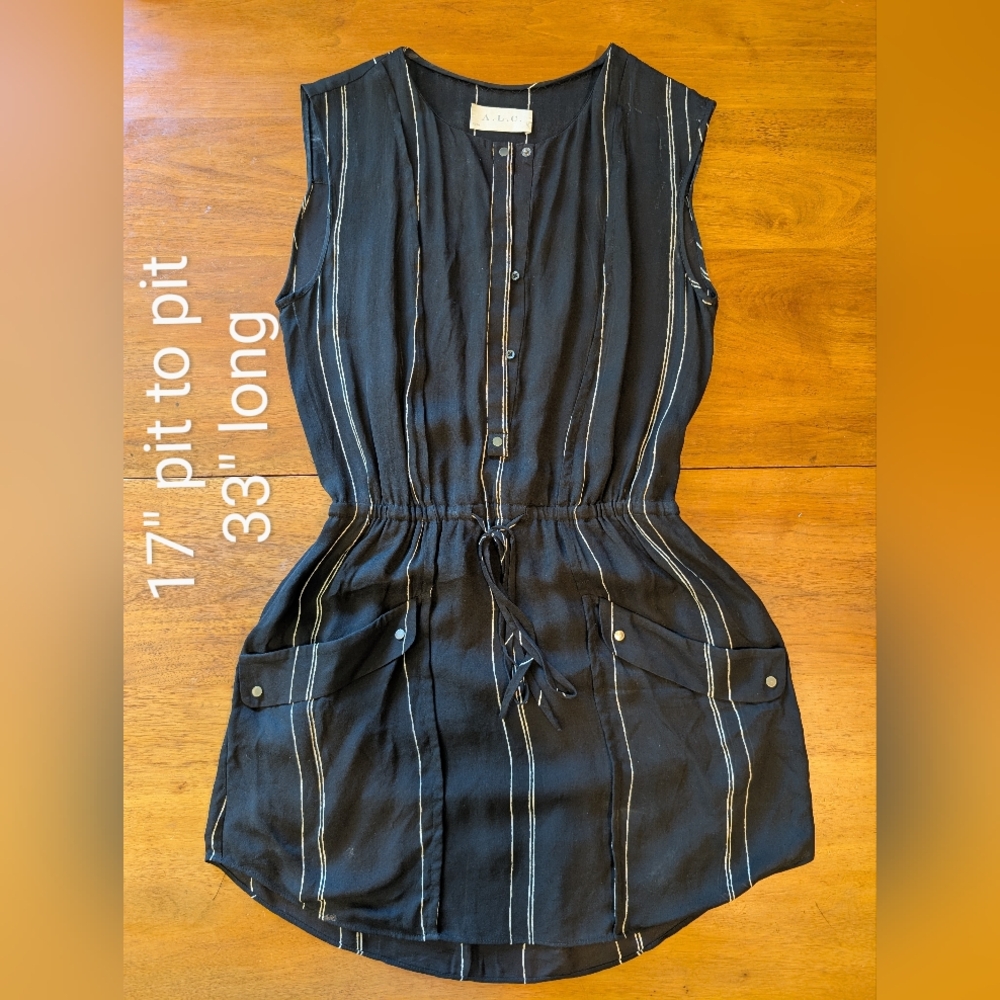 A.L.C. Silk Women's Sleeveless Mini Dress